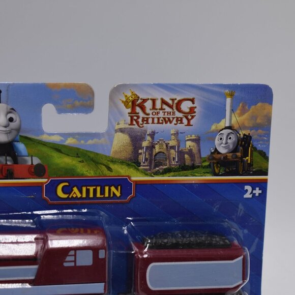 Caitlin & Tender King of the Railway Thomas & Friends Wooden Engine Trains New - Picture 6 of 9